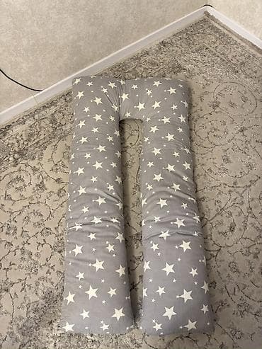 U-образная подушка для тела, предназначенная для обеспечения комфорта at lalafo.kg U-образная подушка для тела, предназначенная для обеспечения комфорта