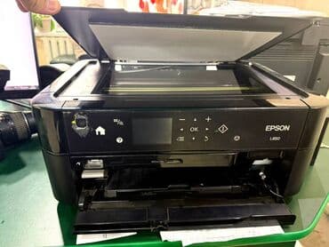 Продаю принтер епсон L 850 самый популярный, надежный 6 цветный at lalafo.kg Продаю принтер епсон L 850 самый популярный, надежный 6 цветный
