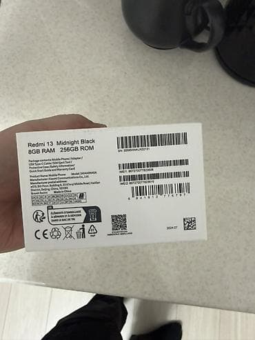 Redmi, Redmi 13, 256 ГБ, цвет - Черный, 2 SIM at lalafo.kg Redmi, Redmi 13, 256 ГБ, цвет - Черный, 2 SIM