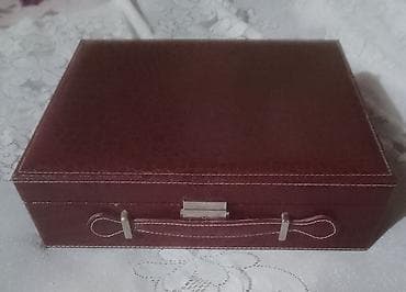 Шкатулка-органайзер для украшений - Корпус: жесткий кейс с отделкой at lalafo.kg — 3 Шкатулка-органайзер для украшений - Корпус: жесткий кейс с отделкой — 3