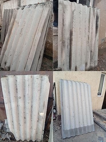 Толь: Шифер, шифер, шифер сатылат бу, бутун. 6 волналык 25 шт. 8 волна at lalafo.kg — 1 Толь: Шифер, шифер, шифер сатылат бу, бутун. 6 волналык 25 шт. 8 волна — 1