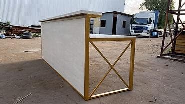 Бычуучу столдор: Стойка ресепшн/администраторская в стиле лофт Ресепшен в наличии lalafo.kg да — 6 Бычуучу столдор: Стойка ресепшн/администраторская в стиле лофт Ресепшен в наличии — 6