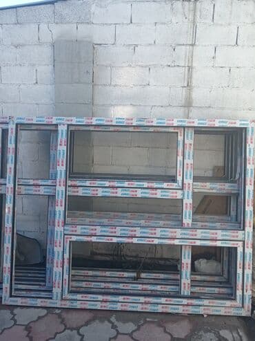 ПВХ-рамы/окна из профиля Ebis MasterОкна алюминиевые размеры at lalafo.kg ПВХ-рамы/окна из профиля Ebis MasterОкна алюминиевые размеры