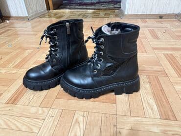 Зимняя обувь для девочек 32 размер Производство: Турция, Натуральная at lalafo.kg Зимняя обувь для девочек 32 размер Производство: Турция, Натуральная