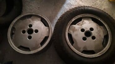 Литые Диски R 14 Audi, Пара, отверстий - 4, Б/у at lalafo.kg Литые Диски R 14 Audi, Пара, отверстий - 4, Б/у