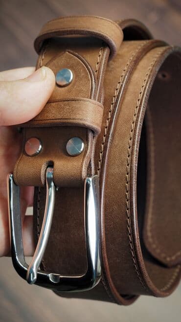Ремни ручной работы. Итальянская кожа, пряжки из латуни и нержавейки at lalafo.kg Ремни ручной работы. Итальянская кожа, пряжки из латуни и нержавейки