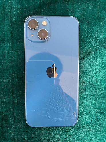 IPhone 13, Б/у, 128 ГБ, Pacific Blue, 76 % at lalafo.kg IPhone 13, Б/у, 128 ГБ, Pacific Blue, 76 %