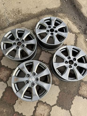 Литые Диски R 16 Toyota, Комплект, отверстий - 6, Б/у at lalafo.kg Литые Диски R 16 Toyota, Комплект, отверстий - 6, Б/у