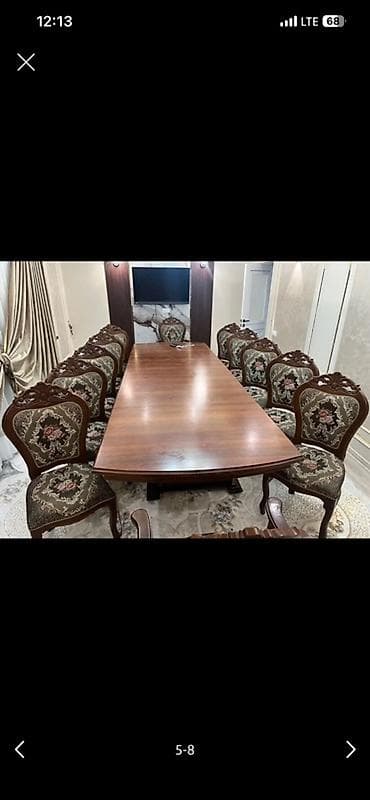 Офис эмереги: Конок бөлмөсү үчүн үстөл жана отургуч, түсү - Күрөң lalafo.kg да — 2 Офис эмереги: Конок бөлмөсү үчүн үстөл жана отургуч, түсү - Күрөң — 2