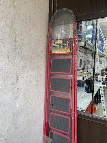 Даяр балястиналар: Бүктөлүүчү тепкич-стремянка, Материалы: Алюминий, Жаңы, Бакча үчүн, Бийиктиги: До 2 м lalafo.kg да — 1 Даяр балястиналар: Бүктөлүүчү тепкич-стремянка, Материалы: Алюминий, Жаңы, Бакча үчүн, Бийиктиги: До 2 м — 1