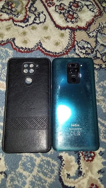Смартфон Xiaomi Redmi (серия Note 9) бирюзового цвета + чехол at lalafo.kg Смартфон Xiaomi Redmi (серия Note 9) бирюзового цвета + чехол