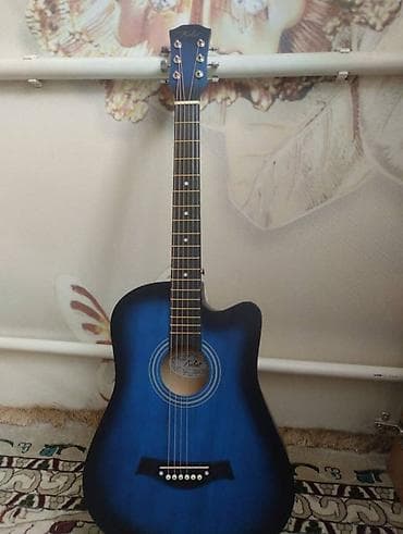 Акустическая гитара с вырезом (cutaway), 6 струн, тип корпуса — at lalafo.kg Акустическая гитара с вырезом (cutaway), 6 струн, тип корпуса —