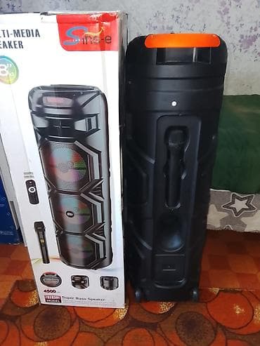 Портативная акустическая система Sing-e ZQS8301 (Multi‑Media Speaker) lalafo.kg да Портативная акустическая система Sing-e ZQS8301 (Multi‑Media Speaker)