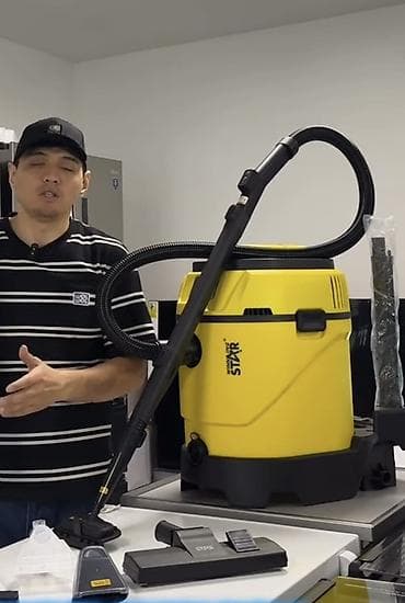 Microcar: Экстракторный пылесос Winning Star (жёлтый, на колесах) — lalafo.kg да — 1 Microcar: Экстракторный пылесос Winning Star (жёлтый, на колесах) — — 1