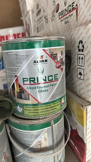 Алкид эмаль: Алкидная эмалевая краска ALVAN PRINCE (Gloss) - Тип: алкидная эмаль lalafo.kg да — 4 Алкид эмаль: Алкидная эмалевая краска ALVAN PRINCE (Gloss) - Тип: алкидная эмаль — 4