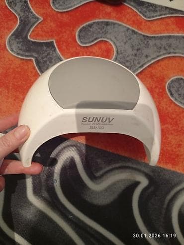 Лампа для сушки ногтей SUNUV SUN2 (UV/LED) - Тип: гибридная UV/LED at lalafo.kg Лампа для сушки ногтей SUNUV SUN2 (UV/LED) - Тип: гибридная UV/LED