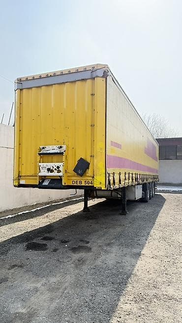 Прицеп, Krone, Шторный, Б/у at lalafo.kg Прицеп, Krone, Шторный, Б/у