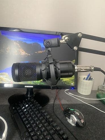 Профессиональный студийный микрофон - Тип at lalafo.kg Профессиональный студийный микрофон - Тип