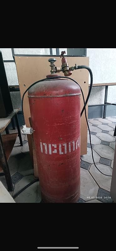 Баллон пропановый (красный), большой объем. Характеристики и состав at lalafo.kg Баллон пропановый (красный), большой объем. Характеристики и состав