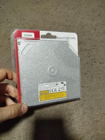 Second HDD caddy - Оптибей, устройство, позволяющее установить жёсткий at lalafo.kg Second HDD caddy - Оптибей, устройство, позволяющее установить жёсткий
