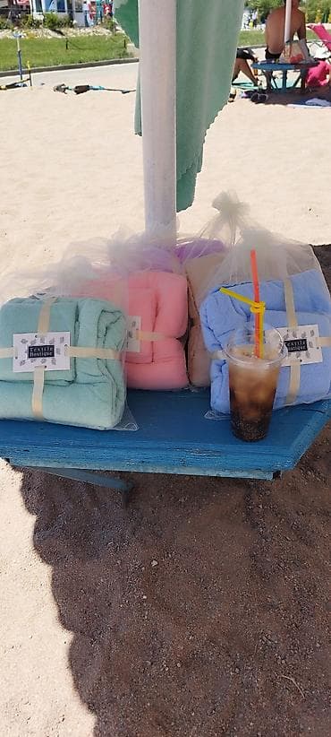 Жумшак эмерек үчүн каптамалар: Комплект из двух полотенец, коралловый флис. Одно банное 70*140 см lalafo.kg да — 5 Жумшак эмерек үчүн каптамалар: Комплект из двух полотенец, коралловый флис. Одно банное 70*140 см — 5