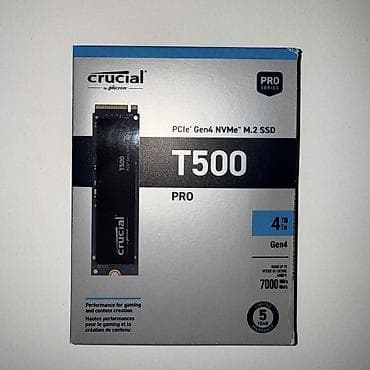 Накопитель, Новый, Crucial, SSD, 4 ТБ at lalafo.kg Накопитель, Новый, Crucial, SSD, 4 ТБ