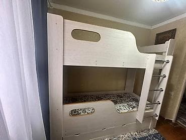 Унаа түрүндөгү керебеттер: Балдар үчүн эки ярустуу, ЛДСП lalafo.kg да — 2 Унаа түрүндөгү керебеттер: Балдар үчүн эки ярустуу, ЛДСП — 2