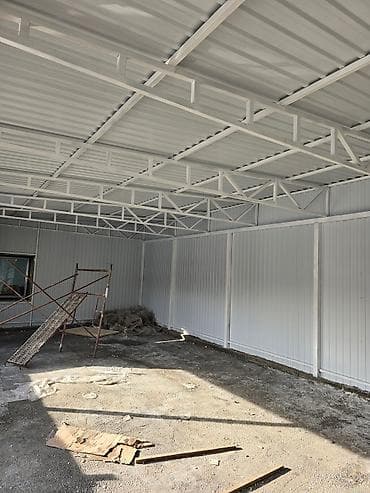 Толь: Сэндвич-панели белого цвета, предназначенные для строительства и at lalafo.kg — 2 Толь: Сэндвич-панели белого цвета, предназначенные для строительства и — 2