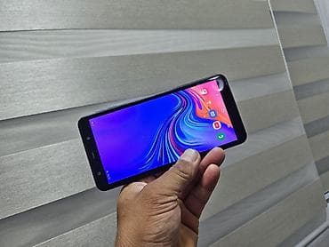 Samsung Galaxy A7, Б/у, 64 ГБ, цвет - Синий, 2 SIM at lalafo.kg Samsung Galaxy A7, Б/у, 64 ГБ, цвет - Синий, 2 SIM