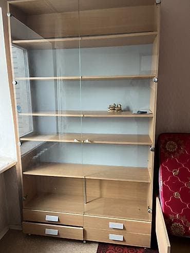 Книжный шкаф, ЛДСП at lalafo.kg Книжный шкаф, ЛДСП