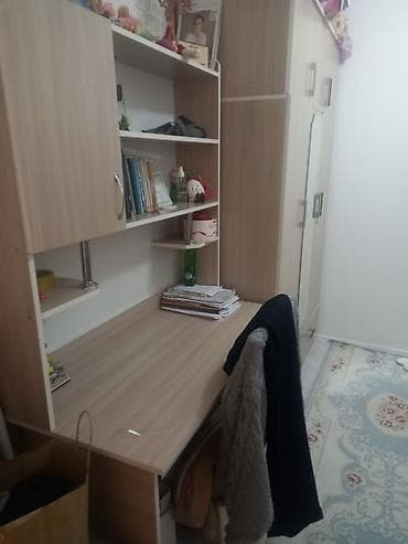 Комплект офисной мебели, Шкаф, ДСП, цвет - Белый at lalafo.kg Комплект офисной мебели, Шкаф, ДСП, цвет - Белый