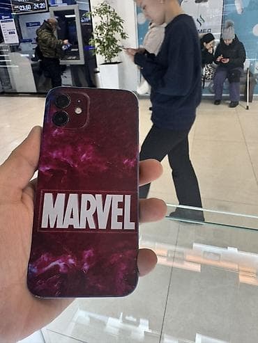 IPhone 12, Б/у, 64 ГБ, Синий, Чехол, 99 % at lalafo.kg IPhone 12, Б/у, 64 ГБ, Синий, Чехол, 99 %