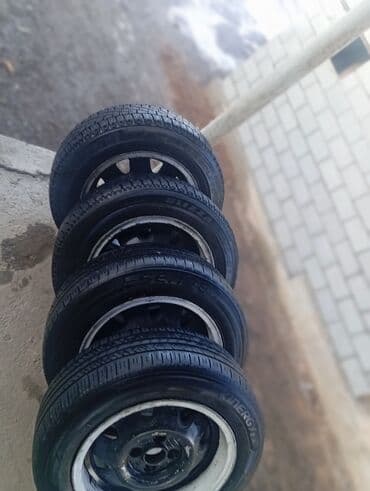 Колеса в сборе R 15, Зима, Комплект, Легковые, Железные, отверстий - 4 at lalafo.kg Колеса в сборе R 15, Зима, Комплект, Легковые, Железные, отверстий - 4