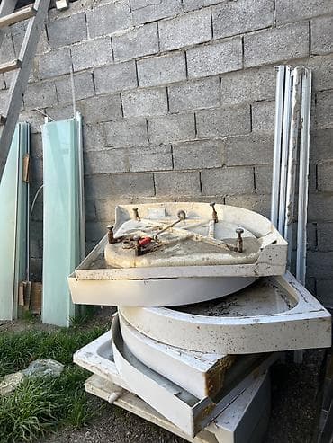 Душевые кабины в полном комплекте, угловые at lalafo.kg Душевые кабины в полном комплекте, угловые