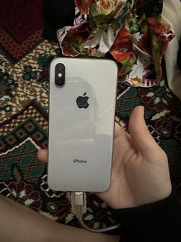 DOOGEE: IPhone X, Б/у, 256 ГБ, Серебристый, Чехол, 73 % at lalafo.kg — 2 DOOGEE: IPhone X, Б/у, 256 ГБ, Серебристый, Чехол, 73 % — 2