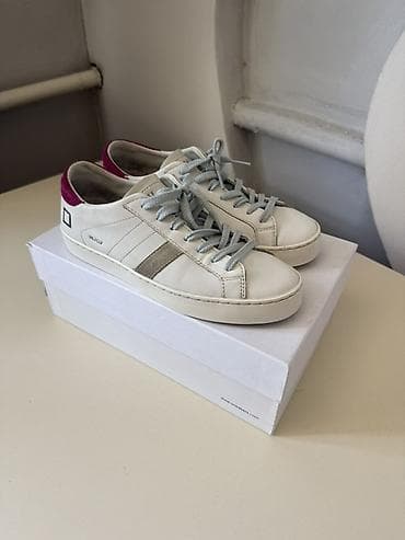 Кеды D.A.T.E. Hill Low Calf White-Fuxia Производство Италия at lalafo.kg Кеды D.A.T.E. Hill Low Calf White-Fuxia Производство Италия
