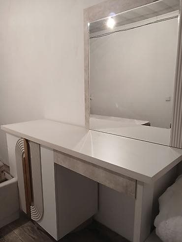 Офис эмереги: Спальный гарнитур в современном стиле, цвет – белый/молочный с lalafo.kg да — 1 Офис эмереги: Спальный гарнитур в современном стиле, цвет – белый/молочный с — 1