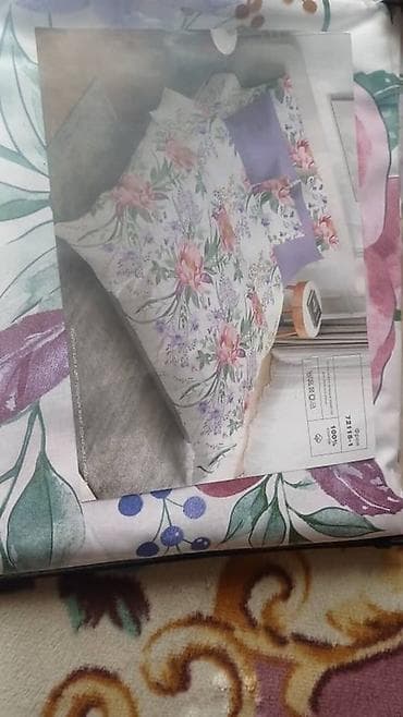 Постельное бельё, 100% хлопок. Варианты дизайна: - Цветочный принт at lalafo.kg Постельное бельё, 100% хлопок. Варианты дизайна: - Цветочный принт