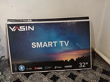 Телевизор YASIN Smart TV 32" - Диагональ: 32" - Смарт‑функции с at lalafo.kg Телевизор YASIN Smart TV 32" - Диагональ: 32" - Смарт‑функции с
