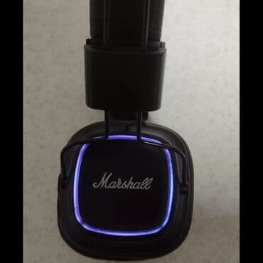 Накладные, Marshall, Б/у, Беспроводные (Bluetooth), Классические at lalafo.kg Накладные, Marshall, Б/у, Беспроводные (Bluetooth), Классические