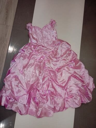 Детское платье, цвет - Розовый, Б/у at lalafo.kg Детское платье, цвет - Розовый, Б/у