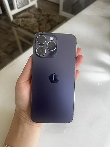 IPhone 14 Pro, Б/у, 512 ГБ, Deep Purple, 78 % at lalafo.kg IPhone 14 Pro, Б/у, 512 ГБ, Deep Purple, 78 %