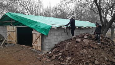 Тент-бул полиэтилен токулган курулуш чатырларынын жаңы бренди. Заказ at lalafo.kg Тент-бул полиэтилен токулган курулуш чатырларынын жаңы бренди. Заказ