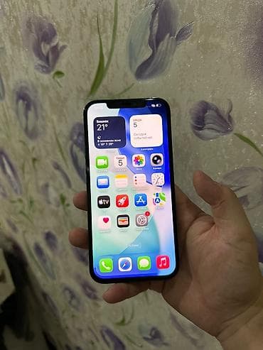 IPhone 12 Pro Max, Б/у, 128 ГБ, Графит, Чехол, 82 % at lalafo.kg IPhone 12 Pro Max, Б/у, 128 ГБ, Графит, Чехол, 82 %