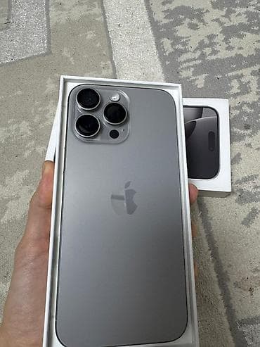 IPhone 16 Pro Max, Новый, 256 ГБ, Natural Titanium, Коробка, 98 % at lalafo.kg IPhone 16 Pro Max, Новый, 256 ГБ, Natural Titanium, Коробка, 98 %