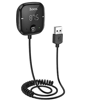 FM трансмиттер Hoco E65, черный - Внутриавтомобильный lalafo.kg да — 5 FM трансмиттер Hoco E65, черный - Внутриавтомобильный — 5