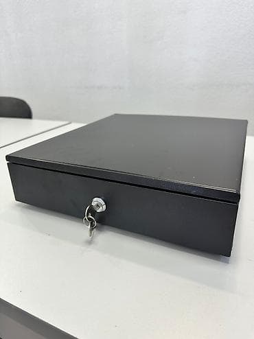 Денежный Ящик GS-330A, Ш33см*Д36см*В9см, 4-заж. для купюр, 4-ячеек для at lalafo.kg Денежный Ящик GS-330A, Ш33см*Д36см*В9см, 4-заж. для купюр, 4-ячеек для