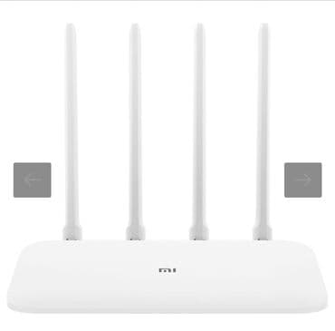 Роутер Xiaomi Mi Wi-Fi 4A Gigabit Edition (Mi) с четырьмя внешними at lalafo.kg Роутер Xiaomi Mi Wi-Fi 4A Gigabit Edition (Mi) с четырьмя внешними