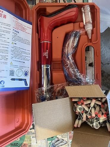 Пороховой монтажный пистолет ZERIX в кейсе Комплект для быстрого at lalafo.kg Пороховой монтажный пистолет ZERIX в кейсе Комплект для быстрого