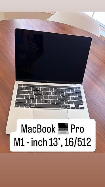 Apple MacBook Pro 13” (2020) — M1, 16 ГБ RAM, 512 ГБ SSD, Space Gray at lalafo.kg Apple MacBook Pro 13” (2020) — M1, 16 ГБ RAM, 512 ГБ SSD, Space Gray